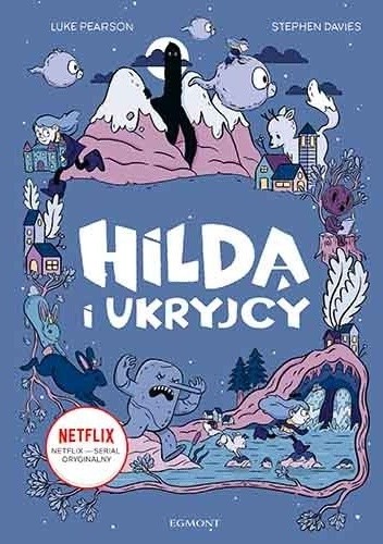 Okładki książek z serii Hilda