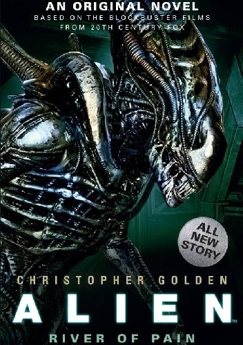 Okładki książek z cyklu 2014 Alien novel trilogy