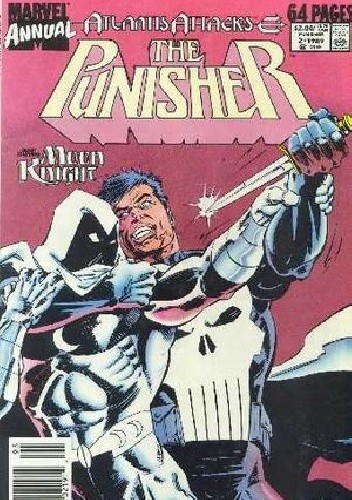 Okładki książek z cyklu Punisher Annual