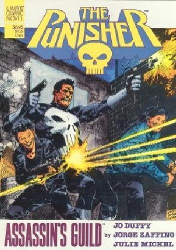 Okładki książek z serii The Punisher