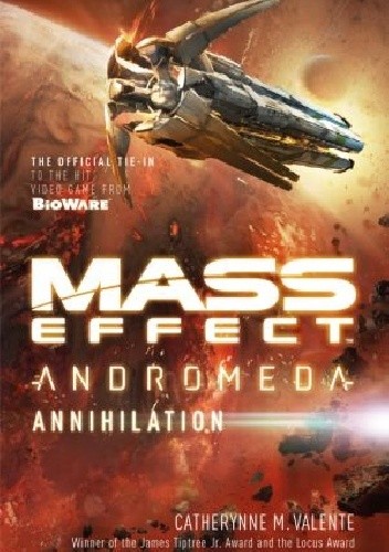 Okładki książek z cyklu Mass Effect: Andromeda
