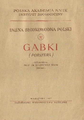 Okładki książek z serii Fauna Słodkowodna Polski