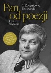 Okładka książki Pan od poezji Joanna Siedlecka
