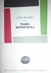 Okładka książki Maria Konopnicka Alina Brodzka