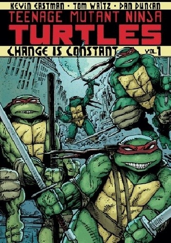 Okładki książek z cyklu Teenage Mutant Ninja Turtles- IDW Publishing