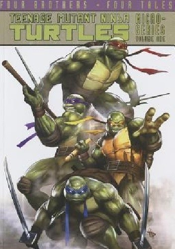 Okładki książek z cyklu Teenage Mutant Ninja Turtles- Micro Series