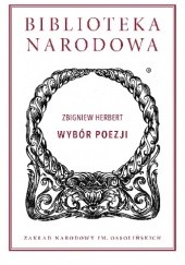 Okładka książki Wybór poezji Zbigniew Herbert
