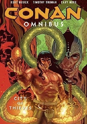 Okładki książek z cyklu Conan Omnibus