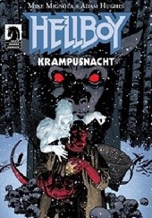 Okładka książki Hellboy- Krampusnacht Adam Hughes, Mike Mignola