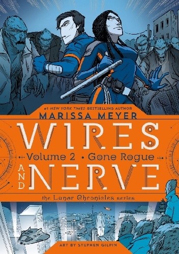 Okładki książek z cyklu Wires and Nerve