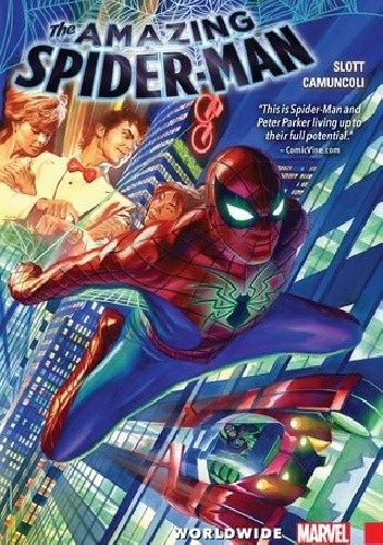 Okładki książek z cyklu Amazing Spider-Man- Worldwide