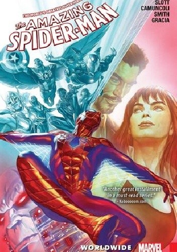 Okładki książek z cyklu Amazing Spider-Man- Worldwide