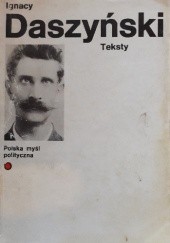 Okładka książki Teksty Ignacy Daszyński