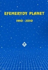 Okładka książki Efemerydy planet 1950-2050 Janusz Nawrocki