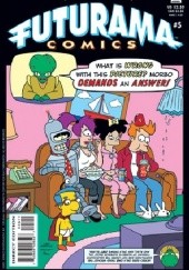 Okładka książki Futurama Comics #5 - Who's Dying to Be a Gazillionaire? James Lloyd, Eric Rogers
