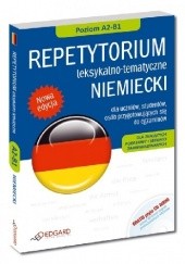 Okładka książki Niemiecki Repetytorium leksykalno-tematyczne A2-B1 Bożena Niebrzydowska