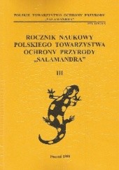 Rocznik Naukowy Polskiego Towarzystwa Ochrony Przyrody "Salamandra" III