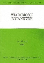 Wiadomości Botaniczne 35(1) 1991