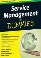Okładka książki Service Management for Dummies Judith Hurwitz