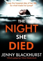 Okładka książki The Night She Died Jenny Blackhurst