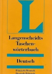 Okładka książki Langenscheidts Taschenwörterbuch. Polnisch-Deutsch. Deutshc-Polnisch Stanisław Walewski