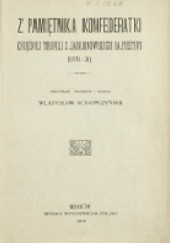 Okładka książki Z pamiętnika konfederatki księżnej Teofili z Jabłonowskich Sapieżyny (1771-3) Teofila Strzeżysława Sapieżyna