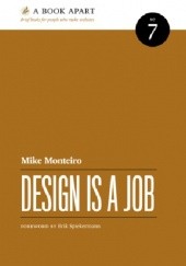 Okładka książki Design is a job Mike Monteiro