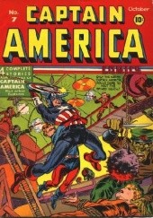 Okładka książki Captain America Comics Vol 1 7 Jack Kirby, Stan Lee