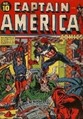 Okładka książki Captain America Comics Vol 1 10 Jack Kirby, Stan Lee
