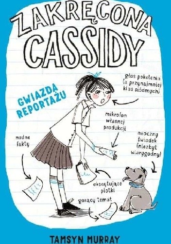 Okładki książek z cyklu Zakręcona Cassidy