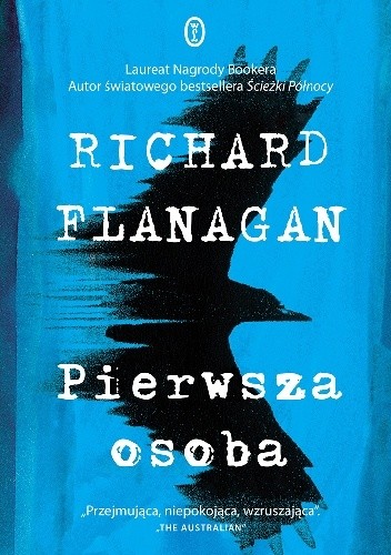 Okładka książki Pierwsza osoba Richard Flanagan