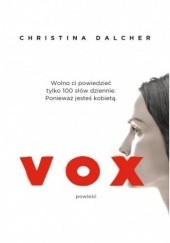 Okładka książki Vox Christina Dalcher