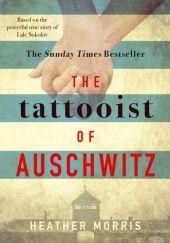 Okładka książki The Tattooist of Auschwitz Heather Morris
