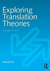 Okładka książki Exploring Translation Theories Anthony Pym