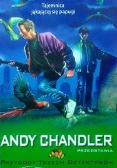 Okładka książki Tajemnica jąkającej się papugi Andy Chandler
