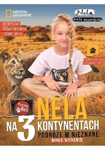 Okładka książki Nela na 3 kontynentach. Podróże w nieznane Nela