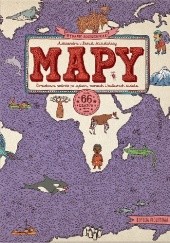 Okładka książki MAPY. Edycja fioletowa. Obrazkowa podróż po lądach, morzach i kulturach świata