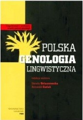 Okładka książki Polska genologia lingwistyczna Romuald Cudak, Danuta Ostaszewska