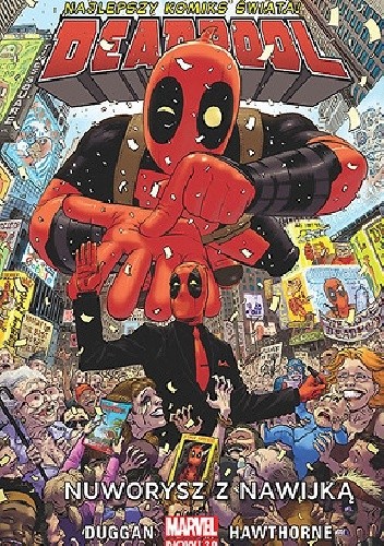 Okładki książek z cyklu Deadpool - Najlepszy komiks świata! [Marvel Now 2.0]