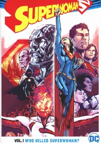 Okładki książek z cyklu Superwoman DC Rebirth