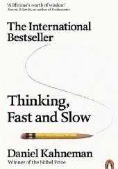 Okładka książki Thinking. Fast And Slow Daniel Kahneman