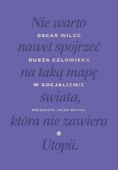 Okładka książki Dusza człowieka w socjalizmie Oscar Wilde