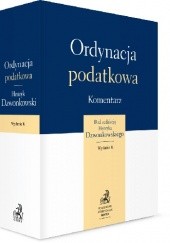 Okładka książki Ordynacja podatkowa. Komentarz 2019