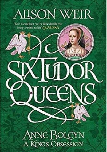Okładki książek z serii Six Tudor Queens