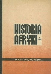 Okładka książki Historia Afryki w zarysie Jerzy Prokopczuk