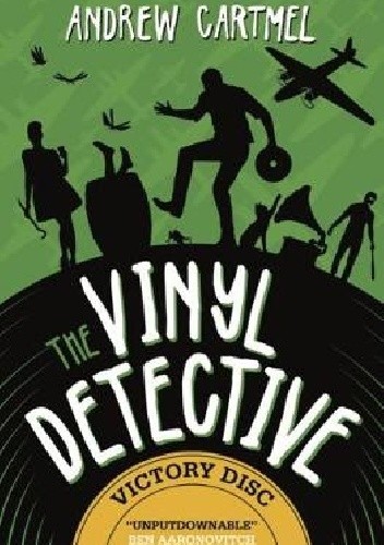 Okładki książek z cyklu Vinyl Detective Mysteries