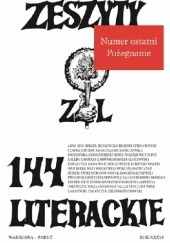 Okładka książki Zeszyty Literackie nr 144 / 2018