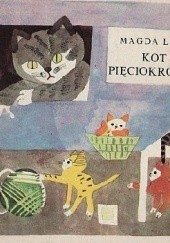Okładka książki Kot pięciokrotny Magda Leja
