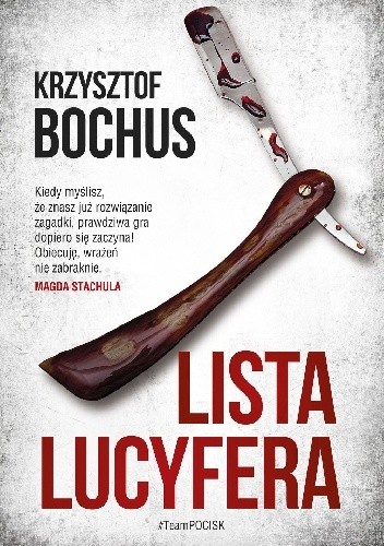 Okładka książki "Lista Lucyfera"