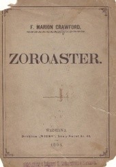 Okładka książki Zoroaster Francis Marion Crawford